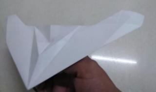 冲浪纸飞机折法
