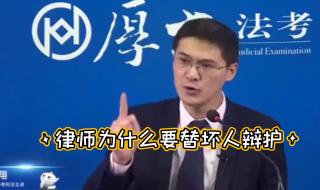 罗翔判对方律师三年